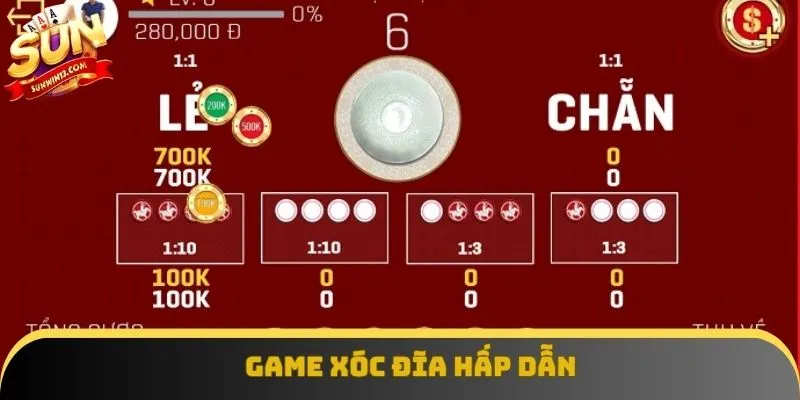 Game xóc đĩa trực tuyến an toàn và tiện lợi Game xóc đĩa trực tuyến an toàn và tiện lợi